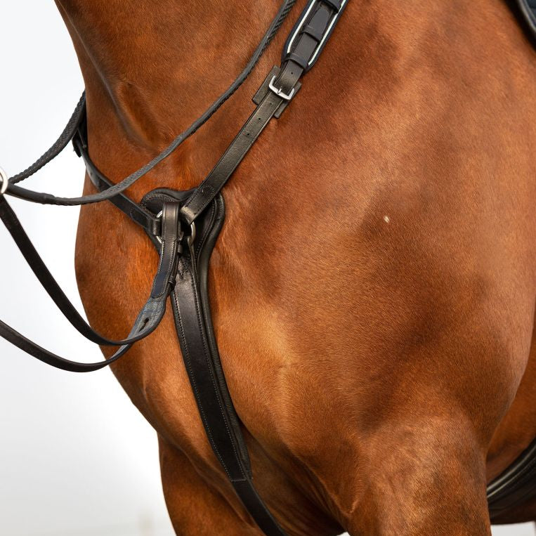 Horseware Ireland Micklem Breastplate with Martingale #colour_brown