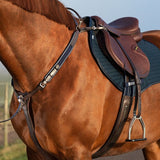 Horseware Ireland Micklem Breastplate with Martingale #colour_brown