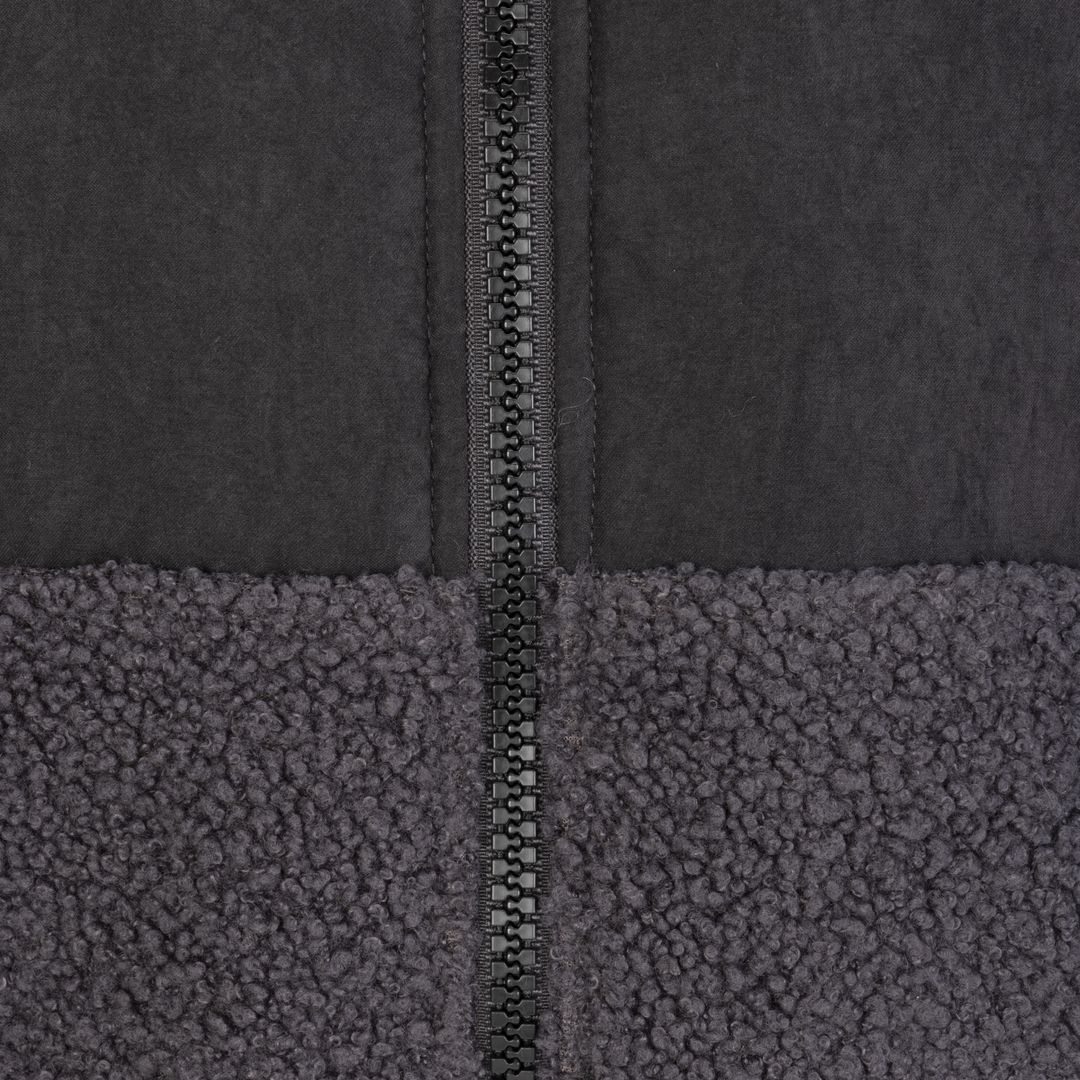 Shires Aubrion React Young Rider Sherpa Fleece Jacket #colour_shadow