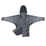 EQUIDRY Women's Shortie Mesh Lining Mac #colour_grey