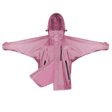 EQUIDRY Children's Thin Fleece Shortie #colour_dusky-pink
