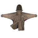 EQUIDRY Women's Shortie Mesh Lining Mac #colour_taupe