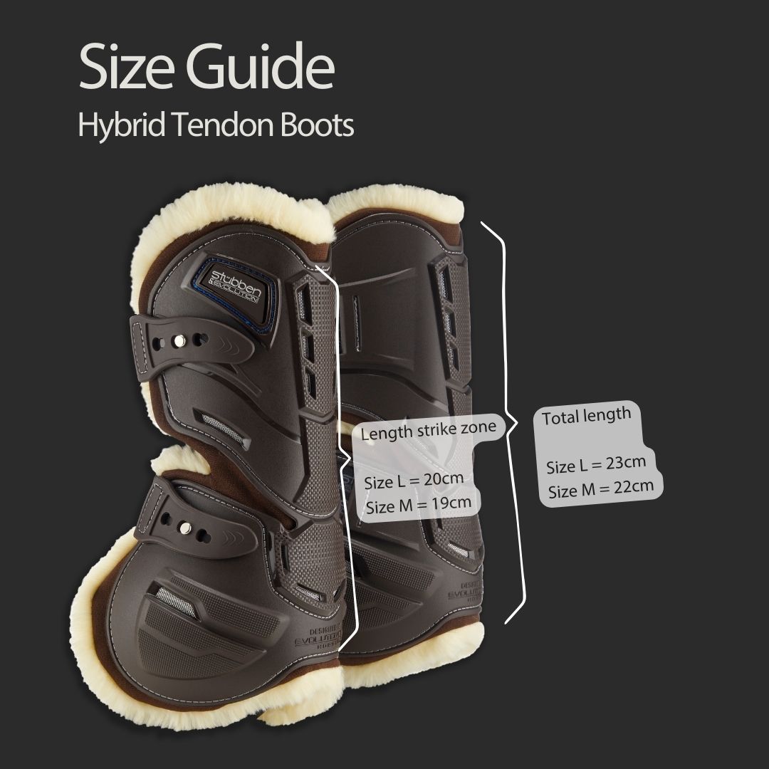 Stubben Hybrid Fleece Tendon Boots