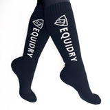 EQUIDRY Waterproof Socks #colour_navy-white