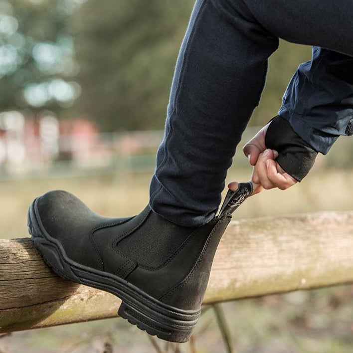 Mountain Horse Stable Jodhpur Boots #colour_graphite-grey