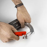 Equipe Safety Stirrup #colour_light-titanium-red