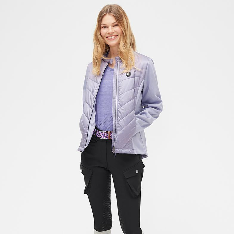 Mountain Horse Starla Hybrid Jacket #colour_summer-lilac