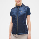 Mountain Horse Starla Hybrid Vest #colour_dark-navy