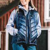 Mountain Horse Starla Hybrid Vest #colour_dark-navy