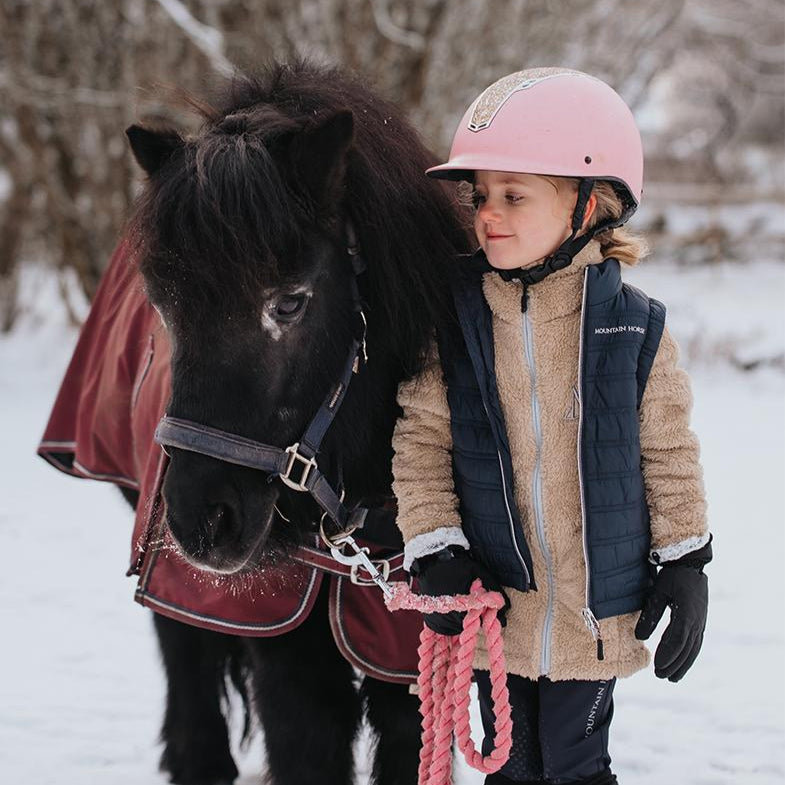 Mountain Horse Children's Star Vest #colour_navy