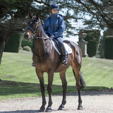 EQUIDRY Women's Shortie Mesh Lining Mac #colour_steel-blue