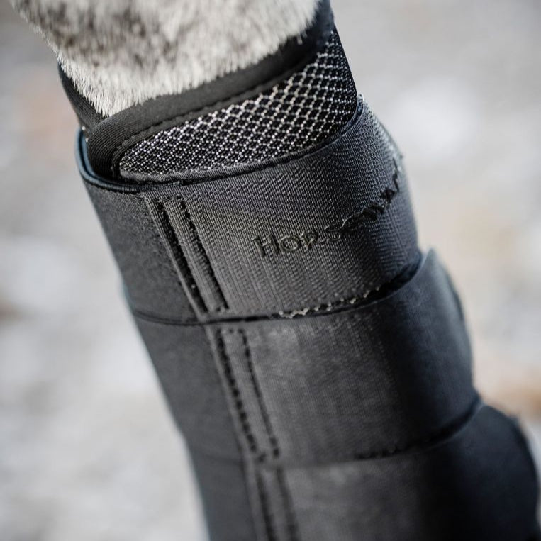 Horseware Ireland Pro Bamboo Brushing Boots #colour_black-black