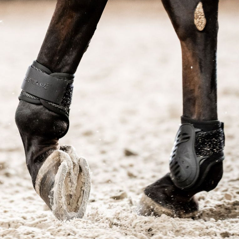 Horseware Ireland Pro Bamboo Fetlock Boots #colour_black-black