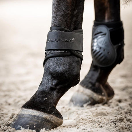 Horseware Ireland Pro Bamboo Fetlock Boots #colour_black-black