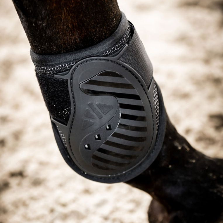 Horseware Ireland Pro Bamboo Fetlock Boots #colour_black-black