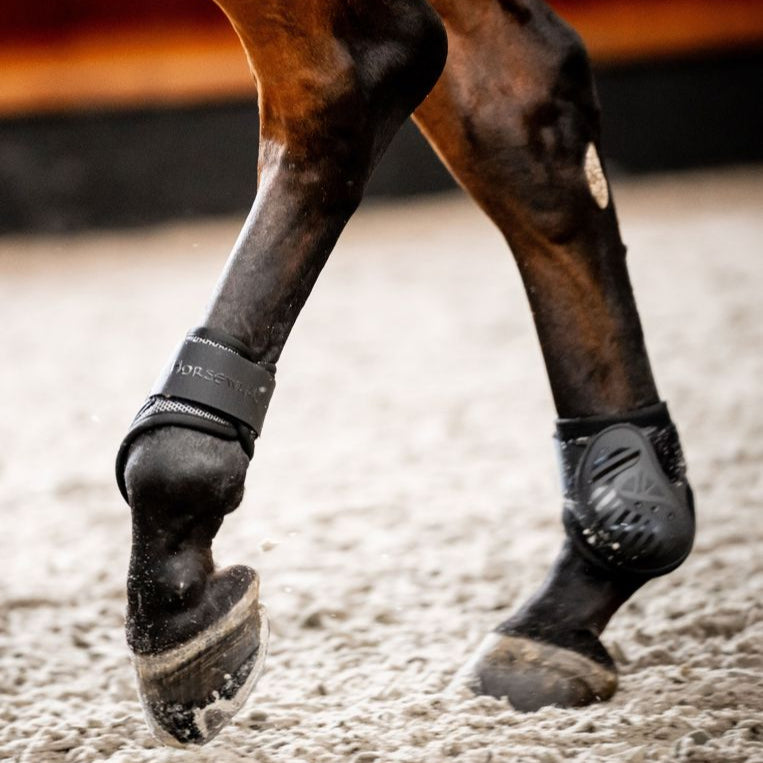 Horseware Ireland Pro Bamboo Fetlock Boots #colour_black-black