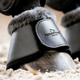 Horseware Ireland Pro Bamboo Overreach Boots #colour_black-black