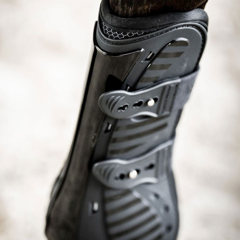 Horseware Ireland Pro Bamboo Tendon Boots #colour_black-black