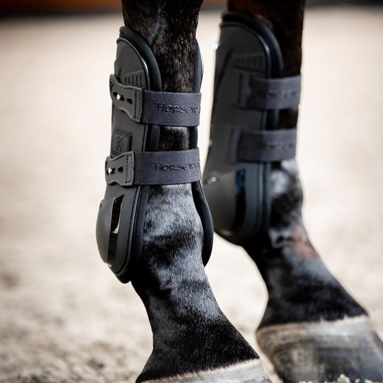 Horseware Ireland Classic Tendon Boots #colour_black-black