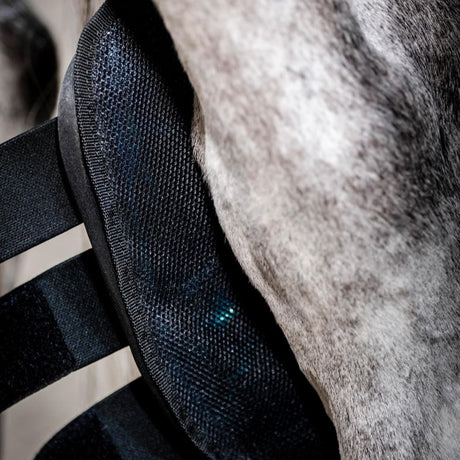Horseware Ireland Ice Gel Hock Boots #colour_black-black