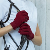 Toggi Unisex Fontwell Everyday Gloves #colour_pomegranate