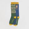 Toggi Mens Fox & Hare Socks 2 Pack #colour_green-navy