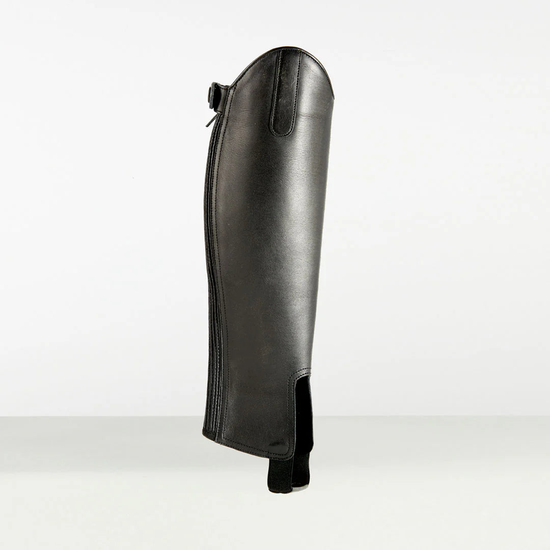 Toggi Carlisle Regular Leather Gaiter #colour_black
