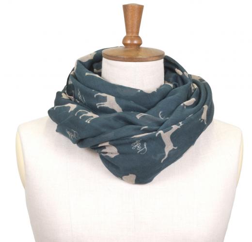 Toggi Whisby Printed Scarf #colour_health-green-woodland