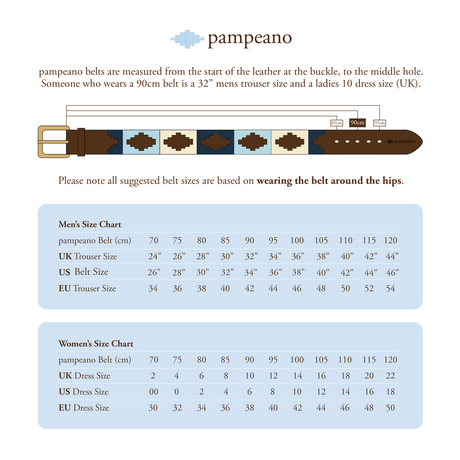 Pampeano Leather Polo Belt - Roca
#colour_roca