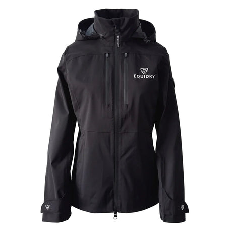 EQUIDRY Girl's Varsha Jacket  #colour_black