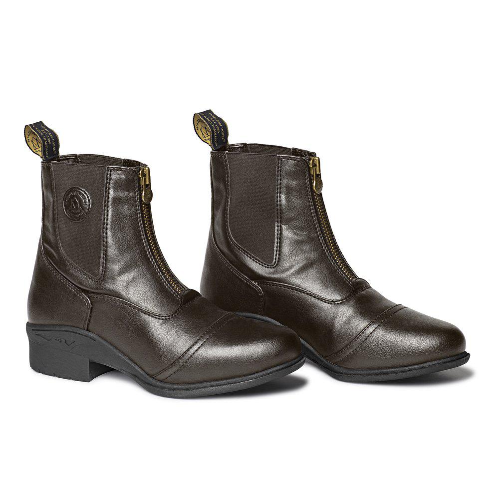 Mountain Horse Veganza Zip Paddock Boots #colour_brown