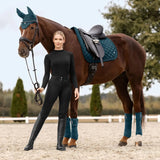 Waldhausen Nepal Saddle Pad #colour_petrol-blue