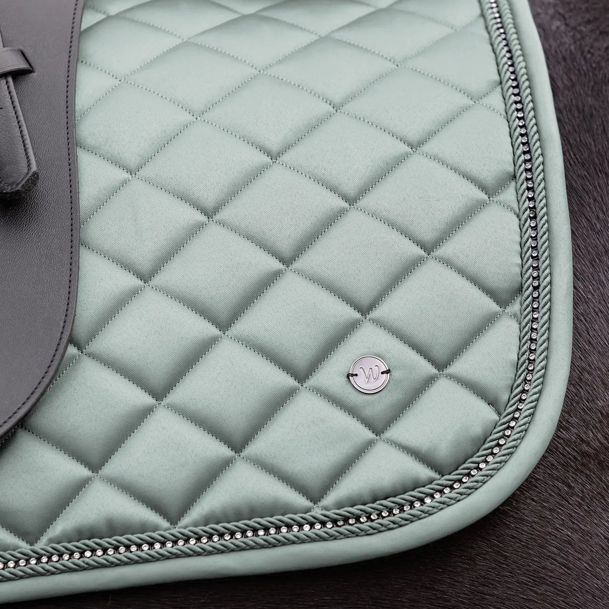 Waldhausen Nepal Saddle Pad #colour_silver-blue