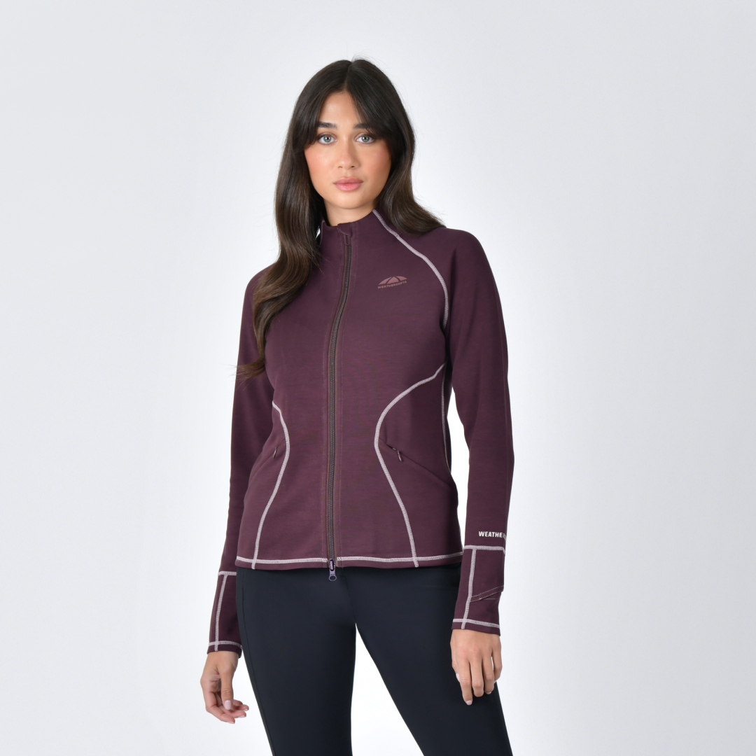 Weatherbeeta Ladies Copper Performance Jacket #colour_mulberry