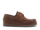 Chatham Henry Kids Nubuck Boat Shoes#colour_tan