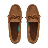 Chatham Ladies Olivia G2 Premium Nubuck Slip On Deck Shoes #colour_walnut