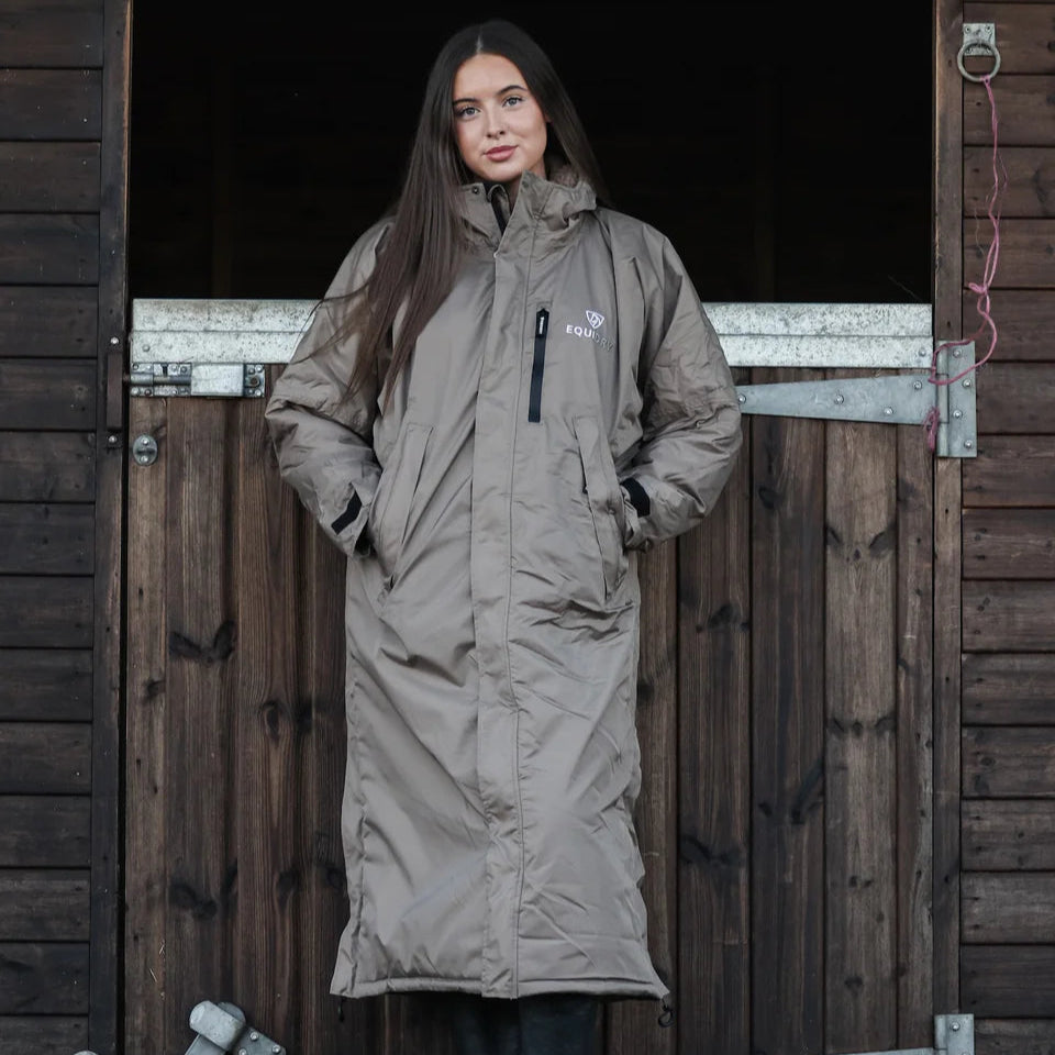 EQUIDRY Women's Thick Fleece Evolution #colour_taupe