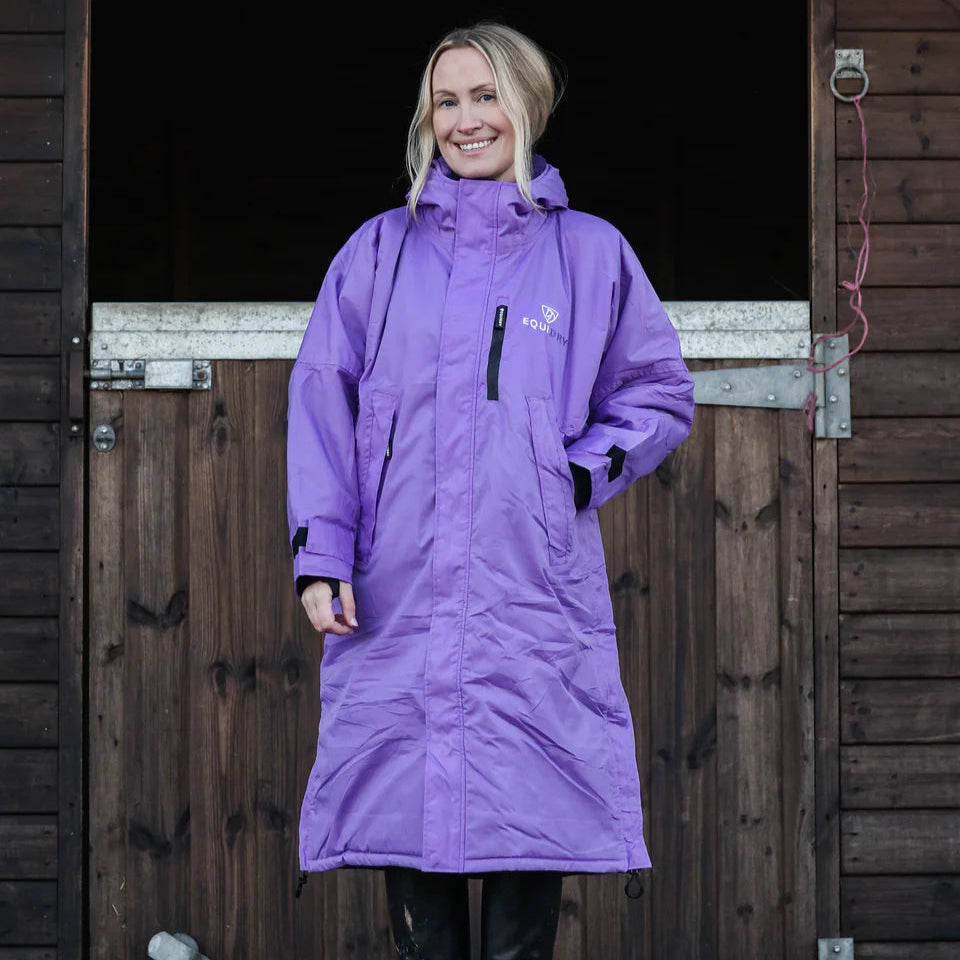 EQUIDRY Women's Thick Fleece Evolution #colour_violet-purple