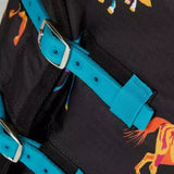 Shires Ontario 220g Turnout Rug #colour_black-horse