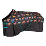 Shires Ontario 220g Turnout Rug #colour_black-horse