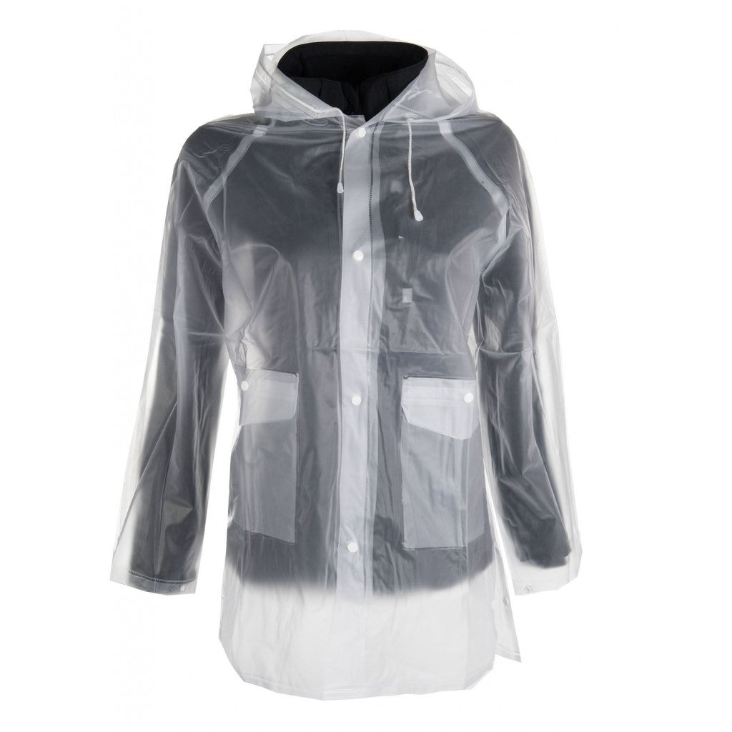 HKM 성인 투명한 레인 재킷