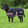 Weatherbeeta Therapy-Tec Fleece Dog Coat #colour_black-silver-red