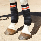 Weatherbeeta Therapy-Tec Support Bandages #colour_black-silver-red