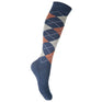 HKM Lemmy Riding Socks #colour_navy-copper