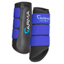 Shires ARMA Neoprene Brushing Boots #colour_black-royal-blue
