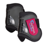 Shires ARMA Fetlock Boots #colour_black-raspberry