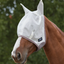 WeatherBeeta Comfitec Airflow Fly Mask #colour_white-dark-grey-orchid