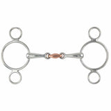 Shires Two Ring, Copper Lozenge Gag