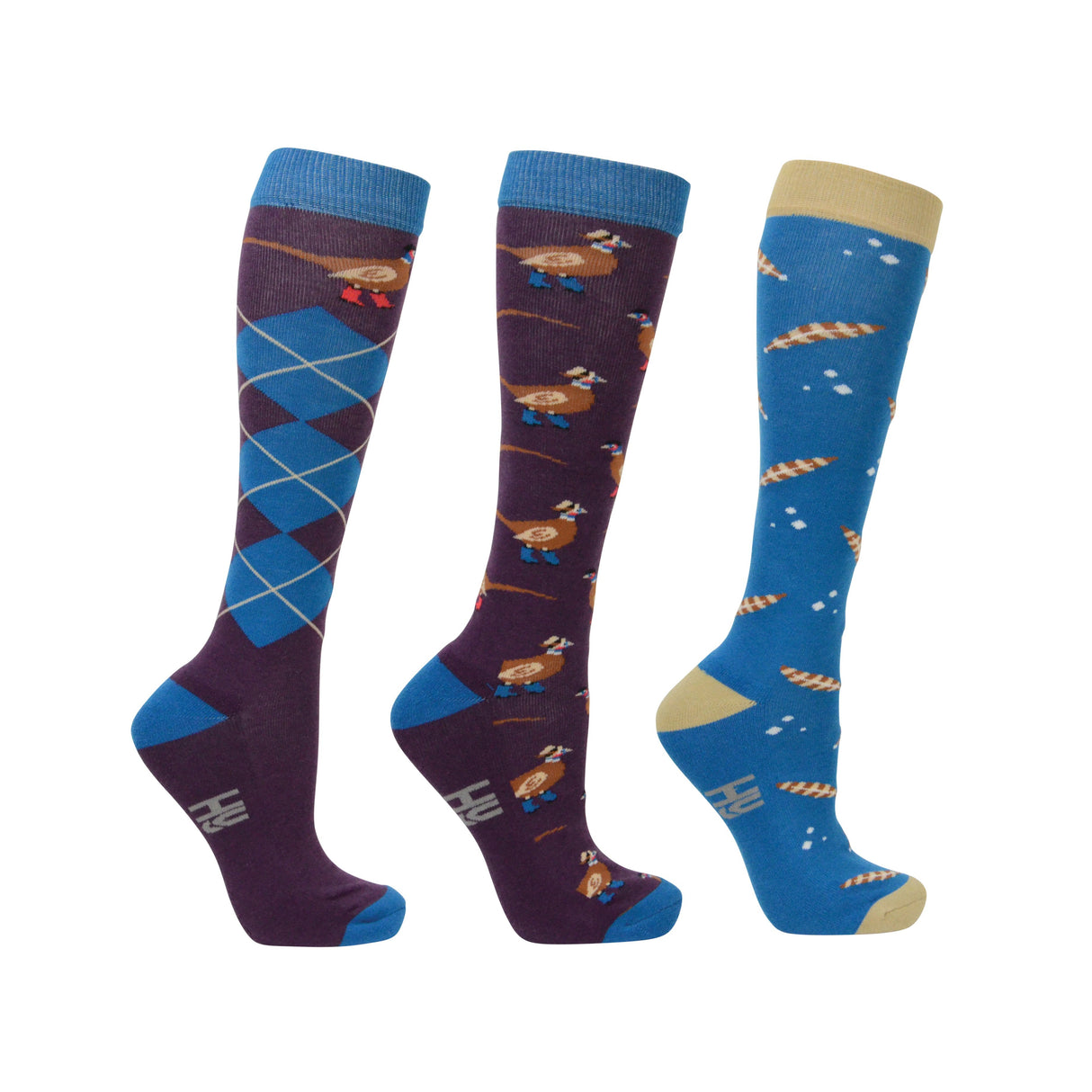 hy equestrian patrick the the the the preast socks -pack of 3