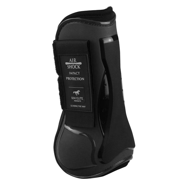 KM Elite Air Shock Tendon Boots #colour_black